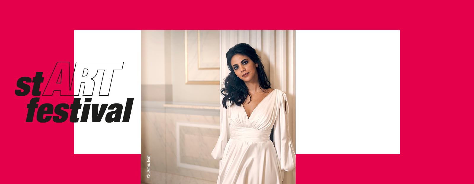 Logo of stART festival with Fatma Said 