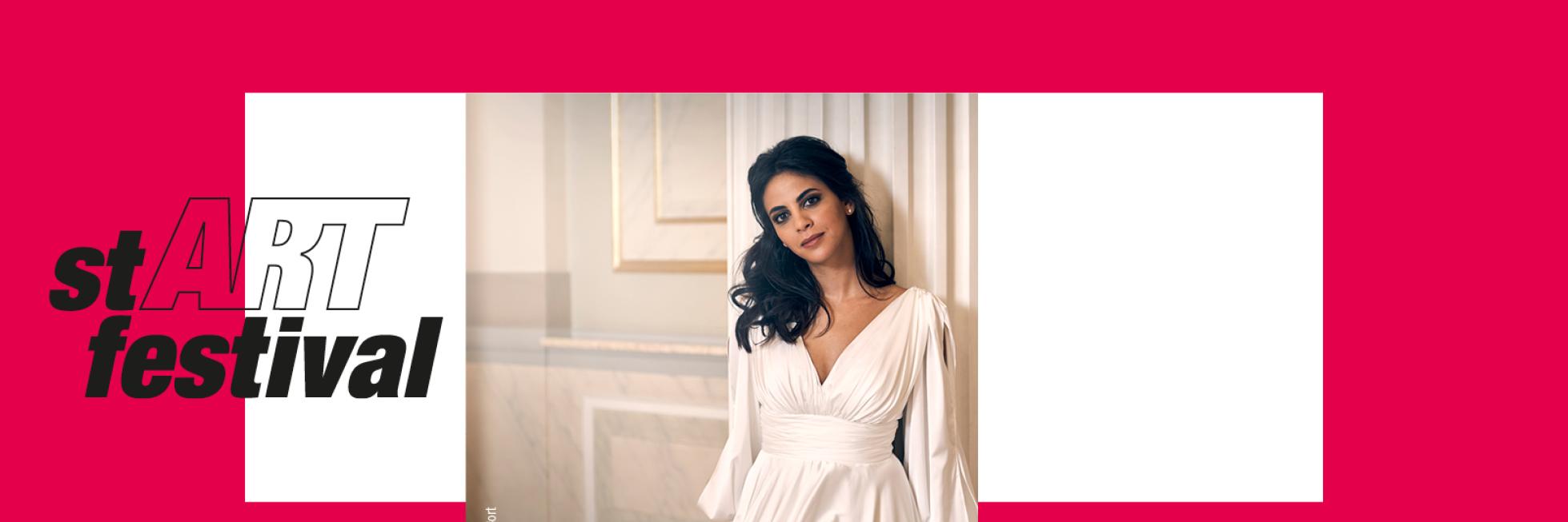 Logo of stART festival with Fatma Said